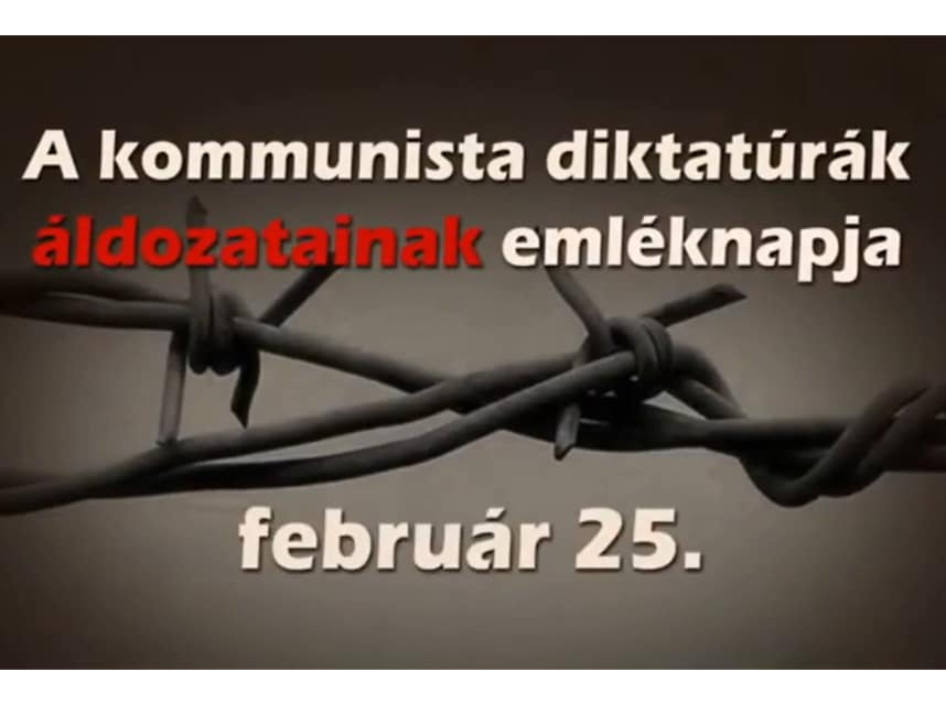 You are currently viewing Kommunista diktatúrák áldozatainak emléknapja
